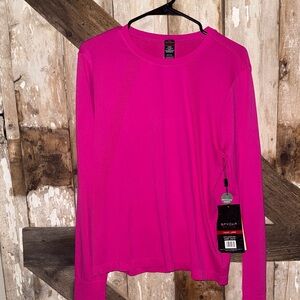 NWT Spyder Women's Fuchsia Long Sleeve Tee